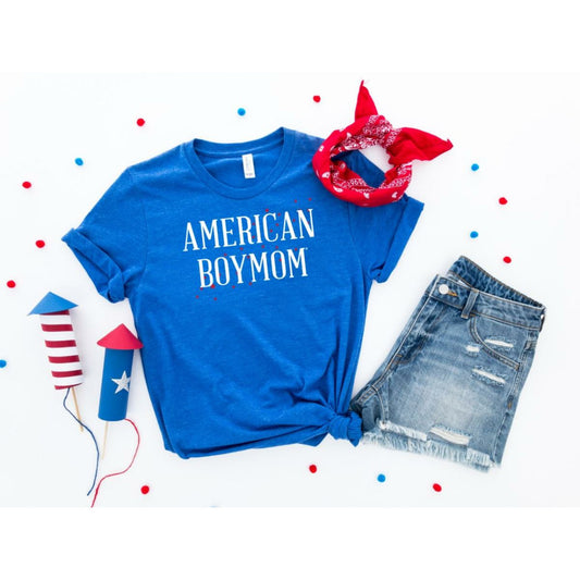 American Boymom Royal Blue