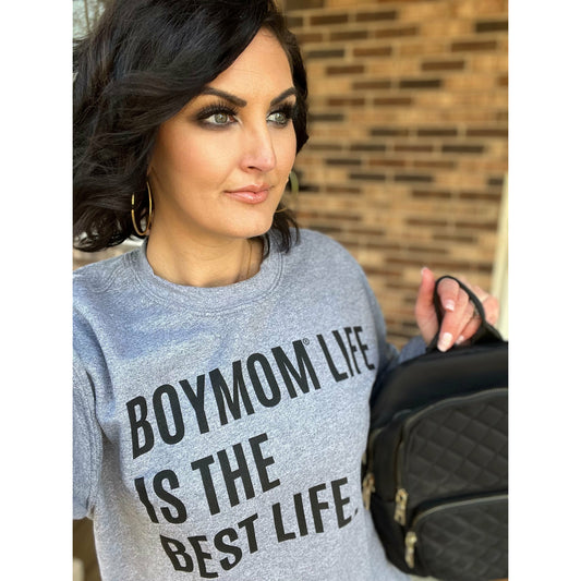 Boymom Life Is The Best Life Sweatshirt