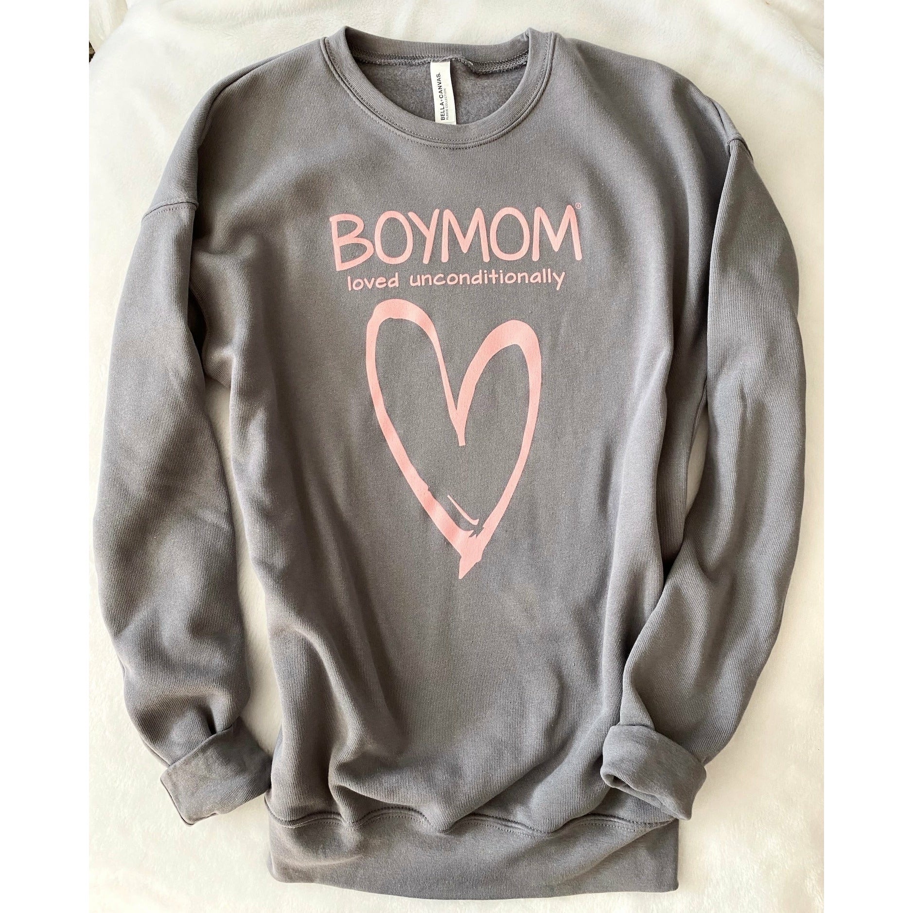 Boymom Loved Unconditionally Sweatshirt