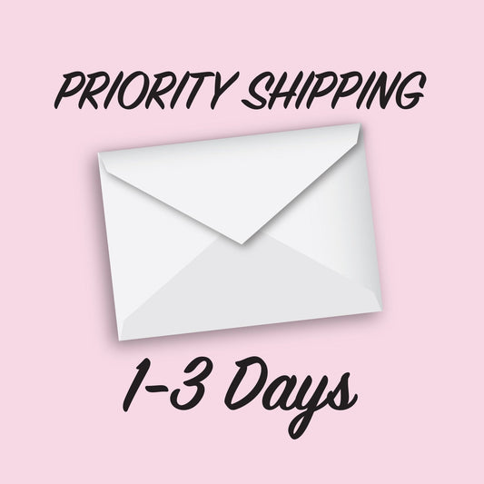 Upgrade! USPS Priority Shipping 1-3 Days!