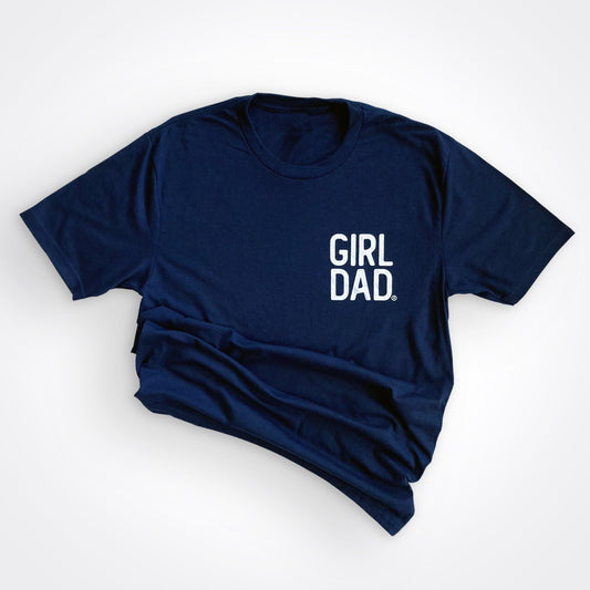 Girldad® Navy Chest Logo Shirt