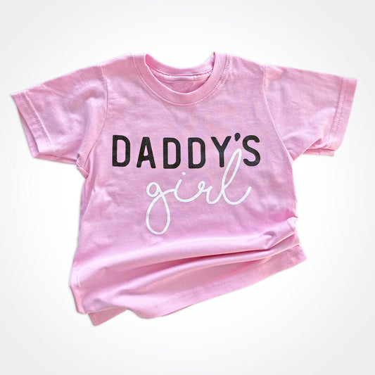 Daddy's Girl Pink Shirt Matching Daddy's Girl & Girldad Shirt WHL