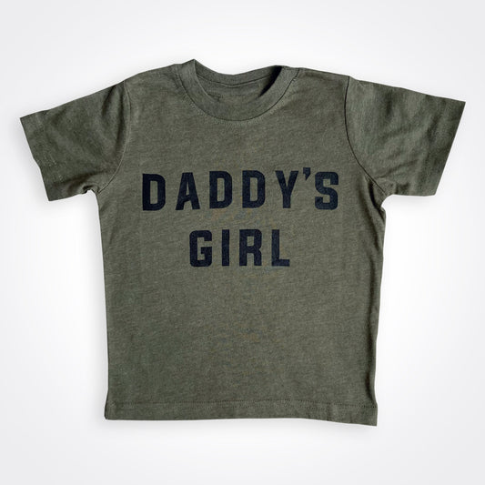 Daddy's Girl Military Green Shirt