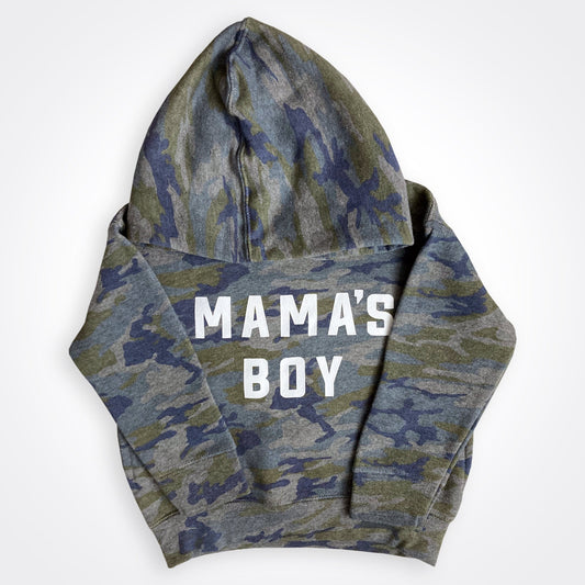 Mama's Boy Vintage Camo Hoodie Sweatshirt