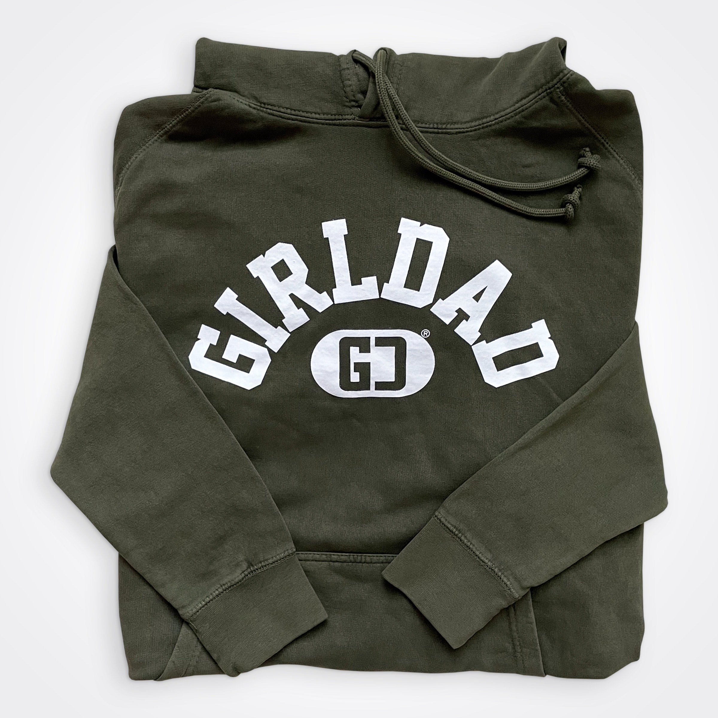 Girldad® Varsity Hoodie In Vintage Finish