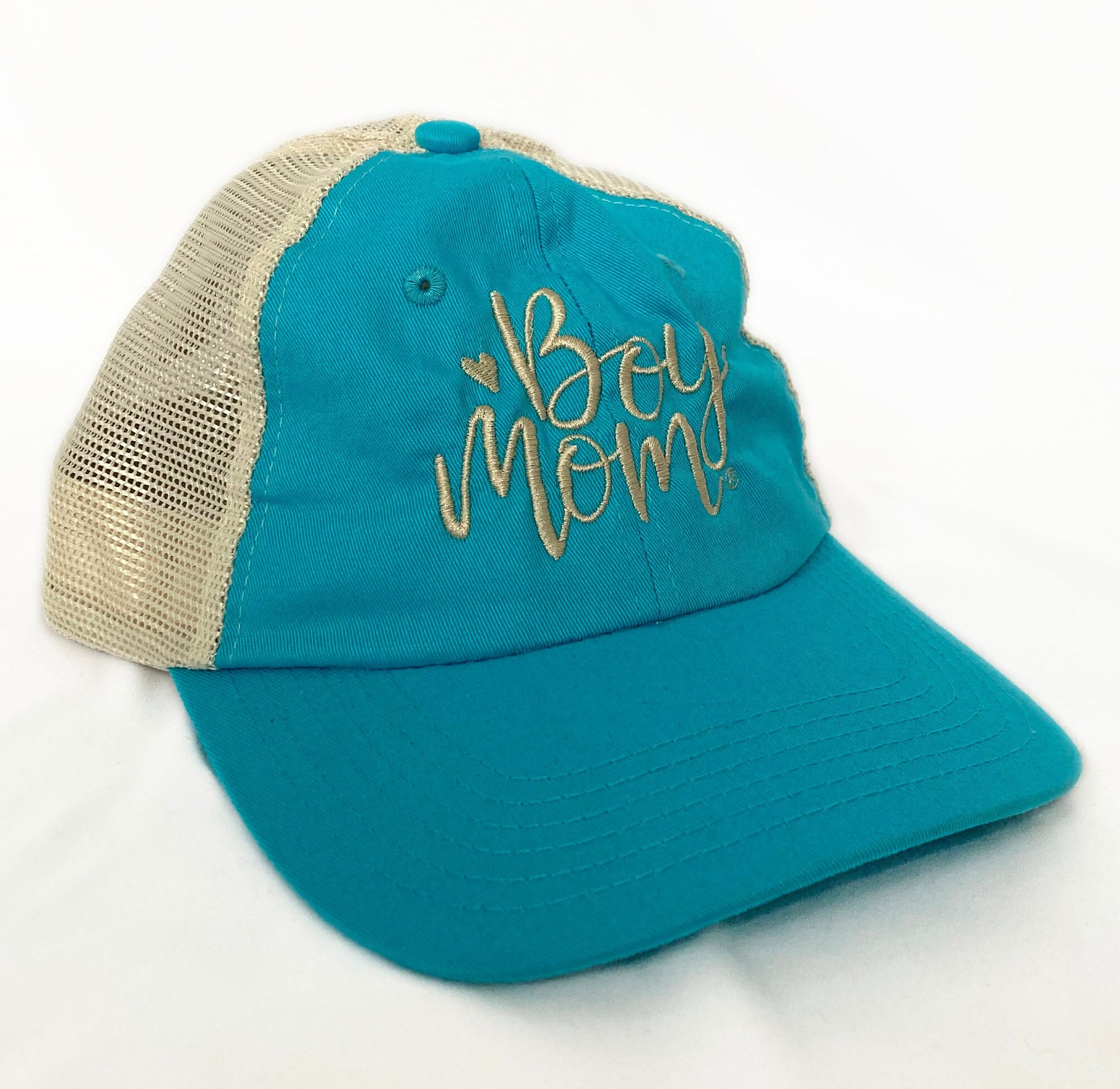 Boymom® Heart Beach Wash Mesh Back Cap