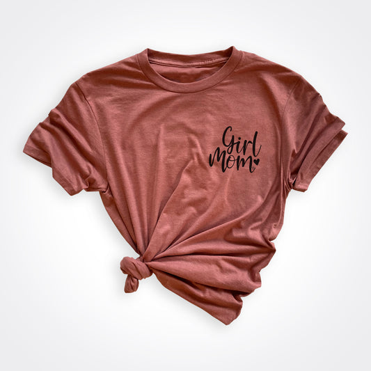 Girlmom® Love Left Chest Shirt