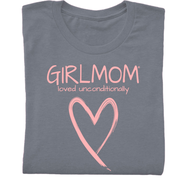 Girlmom Loved Unconditionally w/ Pink Tee