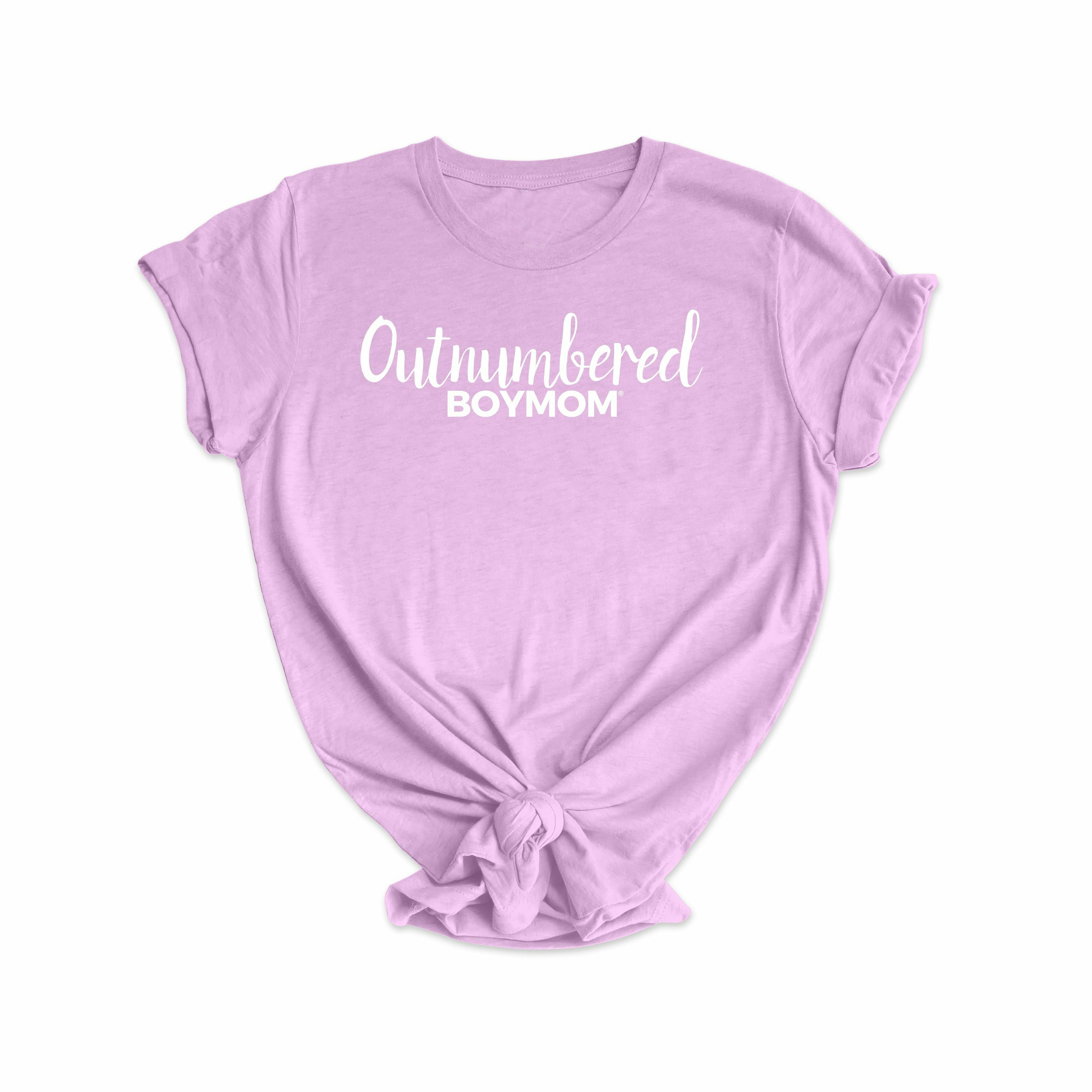 BM Outnumbered Lilac Tee