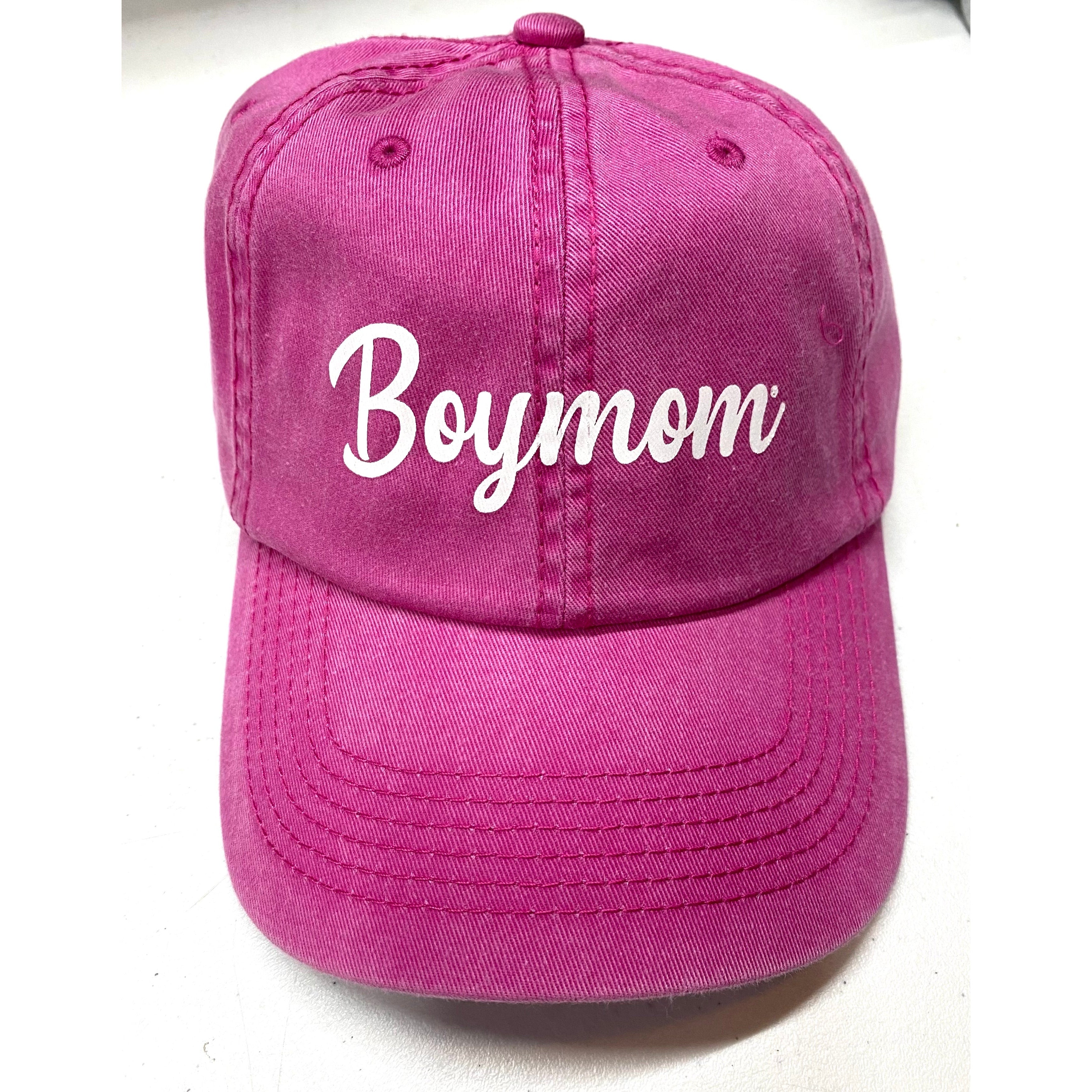 Boymom Pink Cap