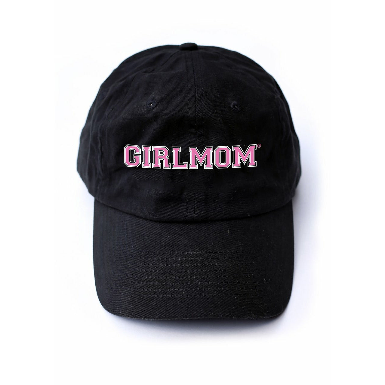 Girlmom Black Cap w/ PINK