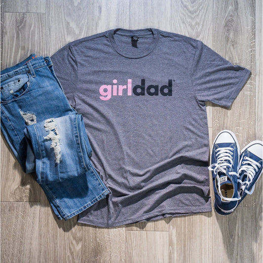 Girldad® Shirt Pink and Gray