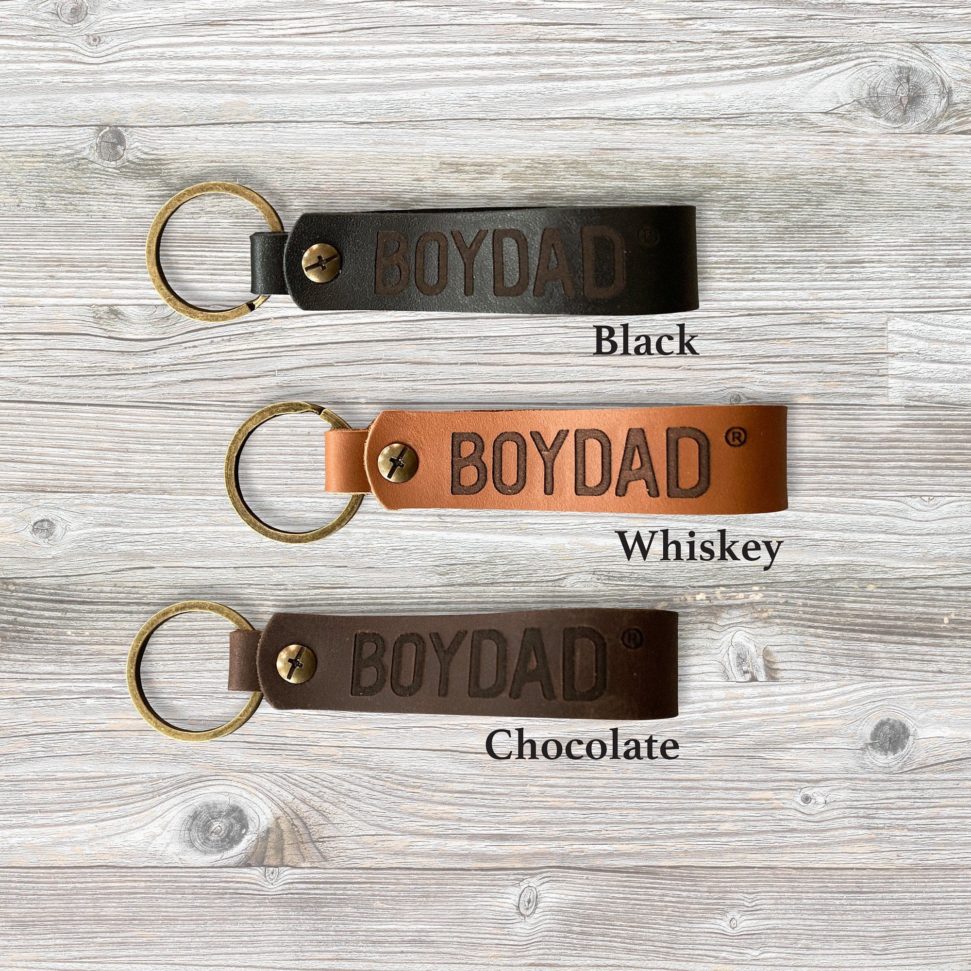 Boydad® Leather Keychain