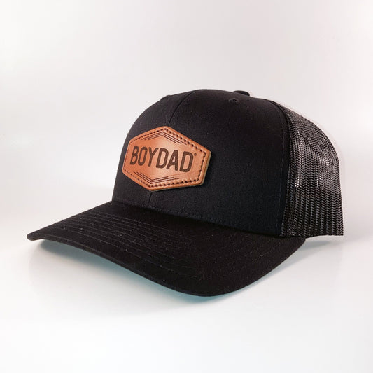 Boydad® Leather Patch Trucker Hat