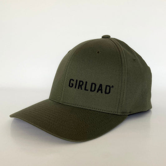 Girldad® Military/Black  Flexfit Embroidered  Hat
