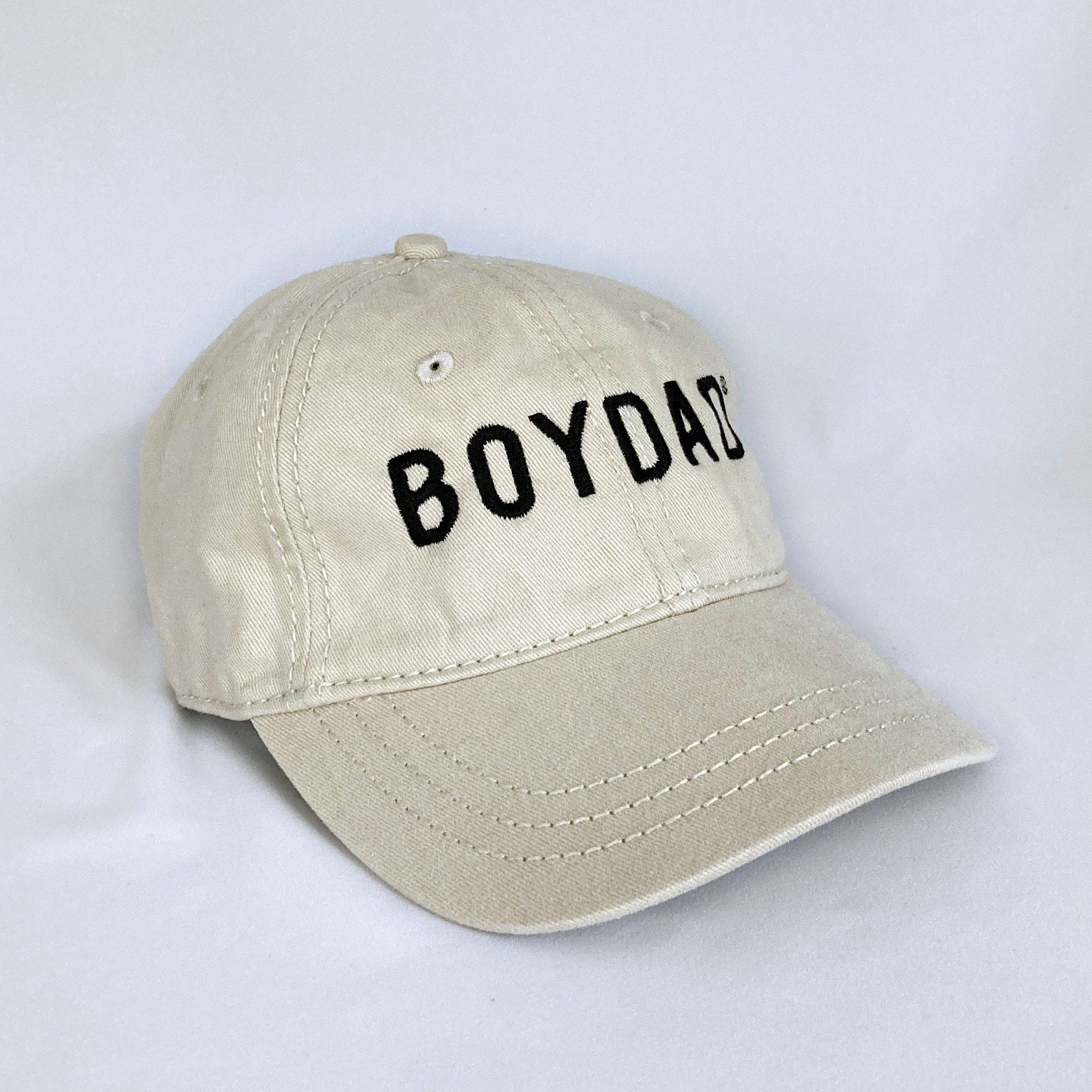 Boydad® Embroidered Khaki Unstructured Cap