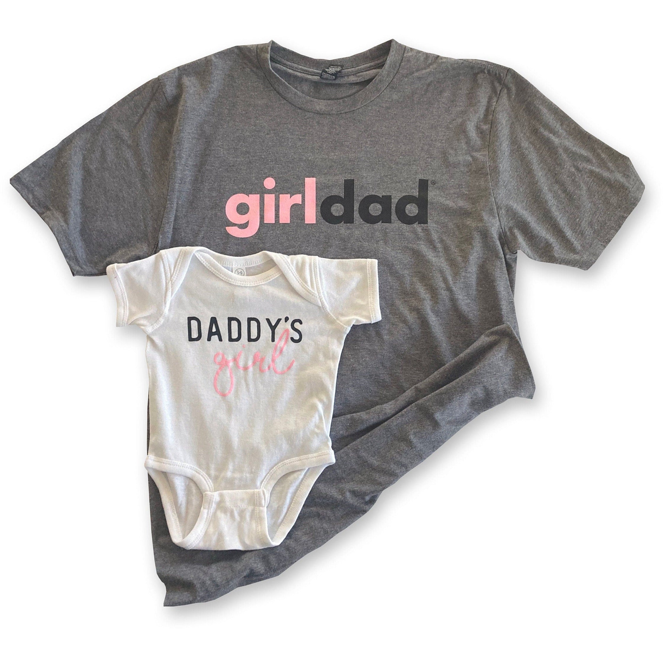 Daddy's Girl Bodysuit White Matching Daddy's Girl & Girldad Shirt