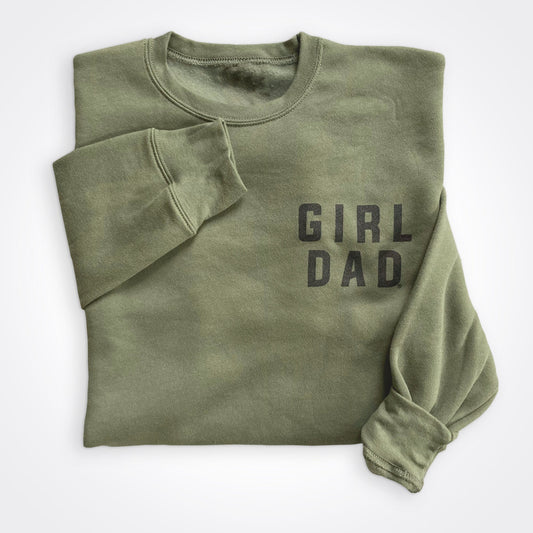 Girldad® Military Crew Sweatshirt
