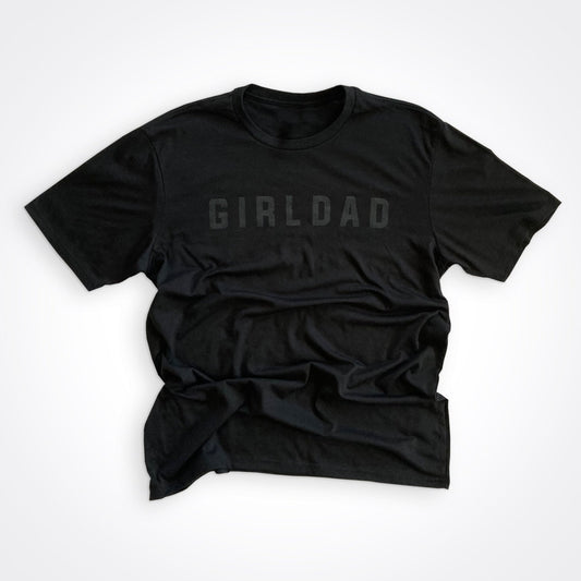 Girldad® Black Modern Black Girldad® Logo