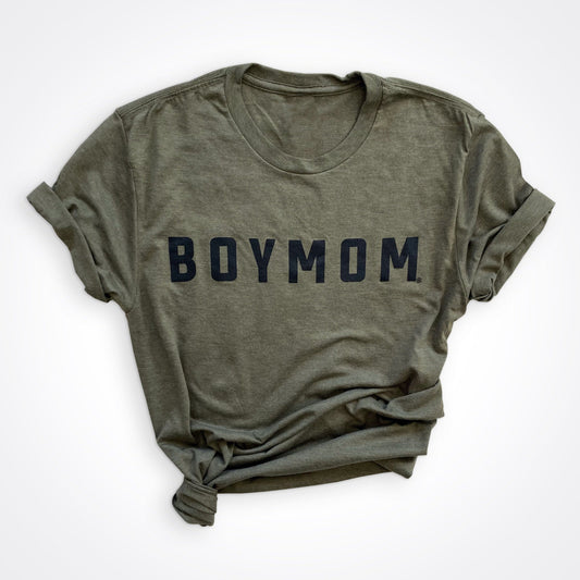 Boymom® Military Green Modern Shirt