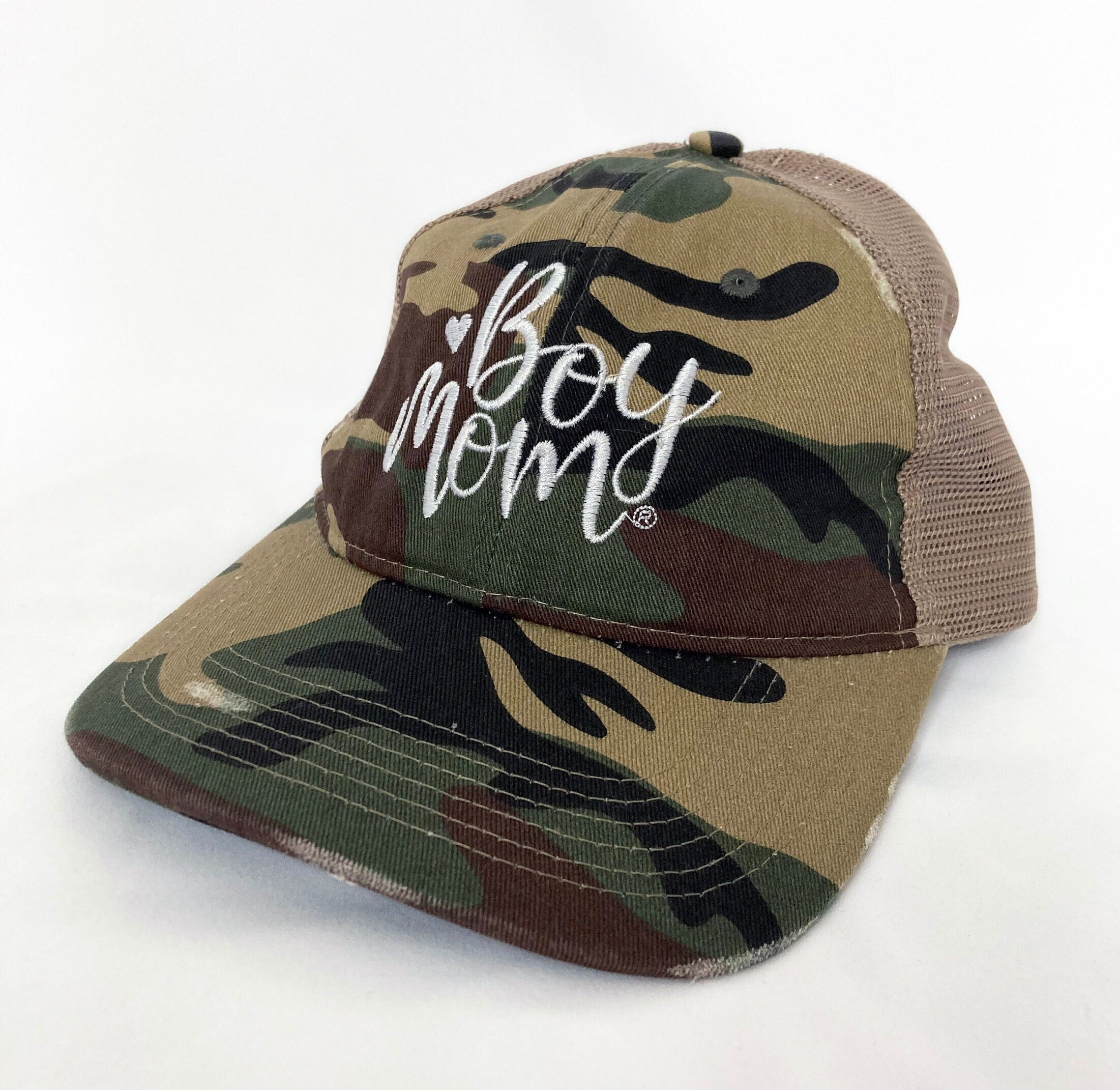 Boymom® Distressed Mesh Back Cap
