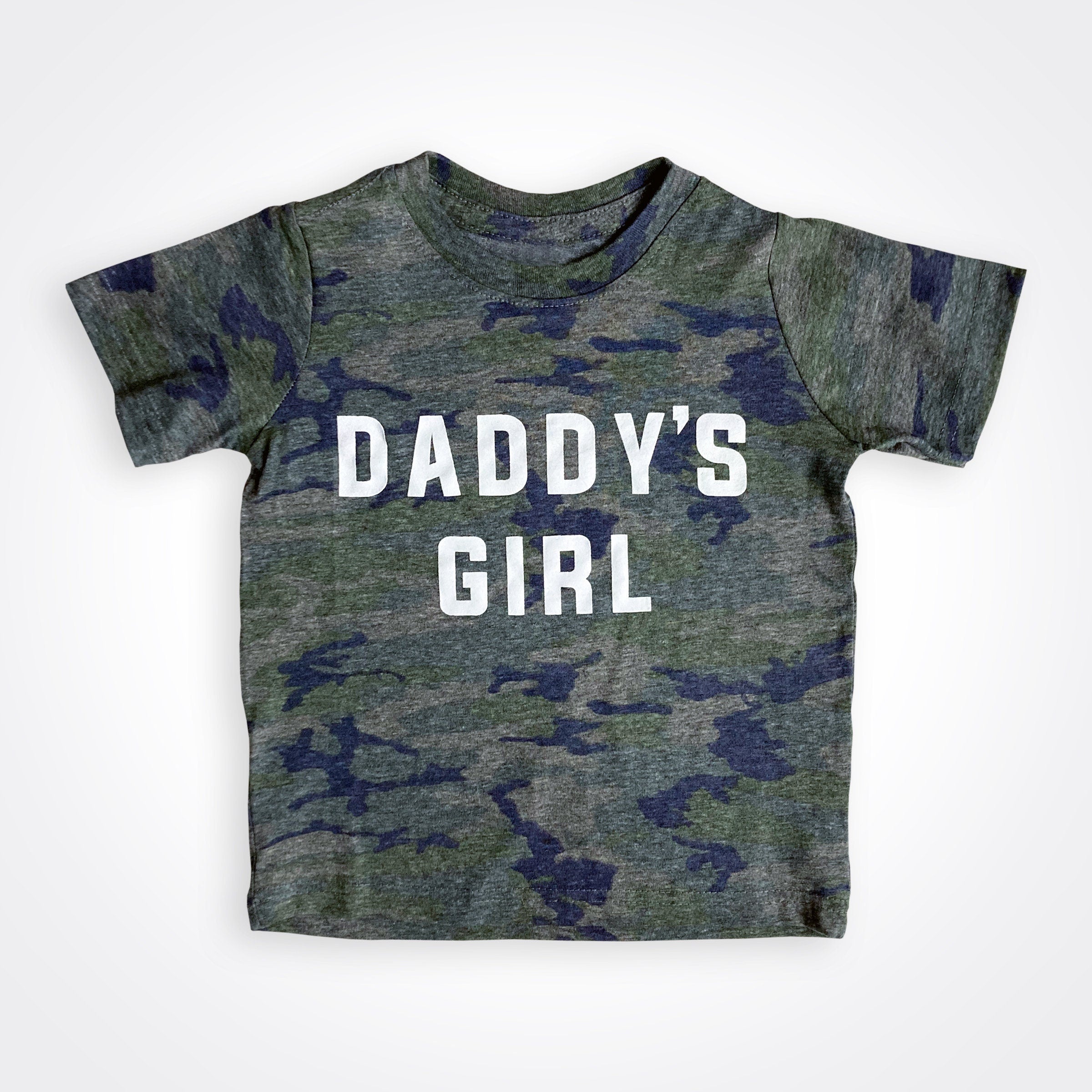 Daddy's Girl Vintage Camo Shirt Matching Daddy's Girl & Girldad Shirt