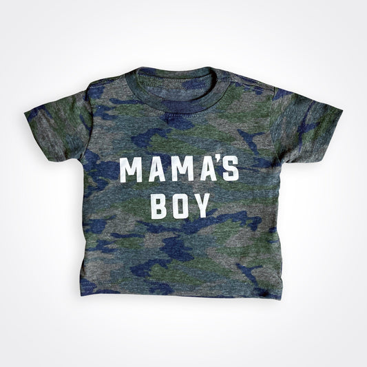 Mama's Boy Vintage Camo Shirt Matching Mama's Boy & Boymom Shirt