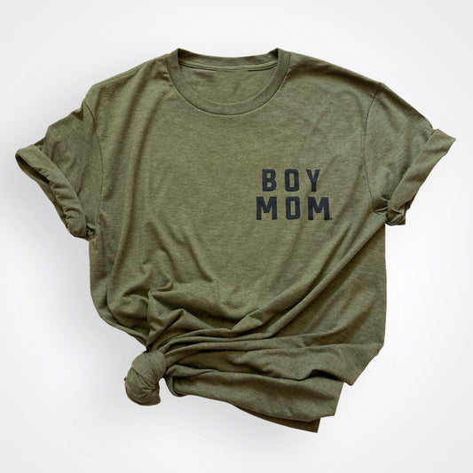 Boymom® Military Green Shirt