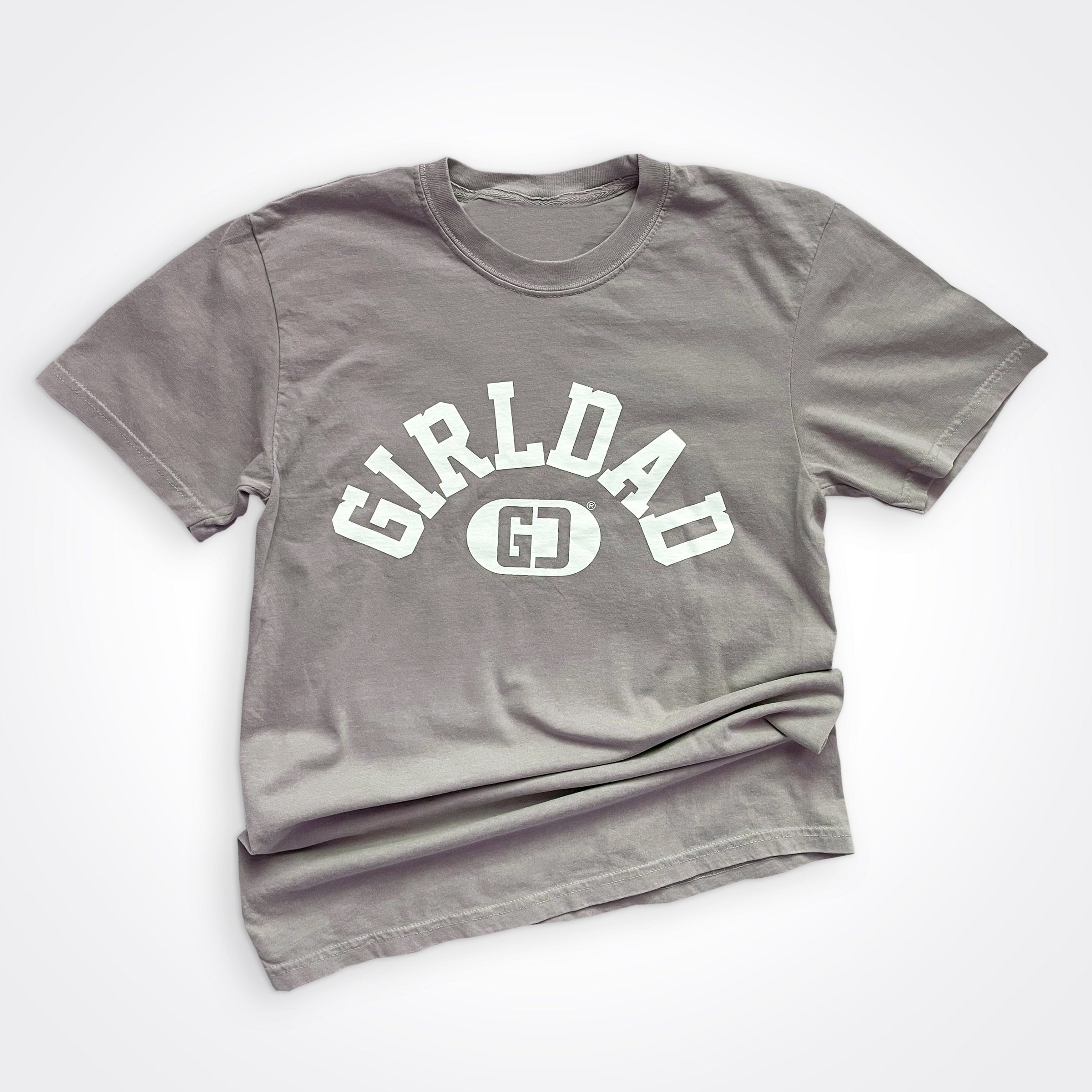 Girldad® Varsity Shirt in Sandstone Color