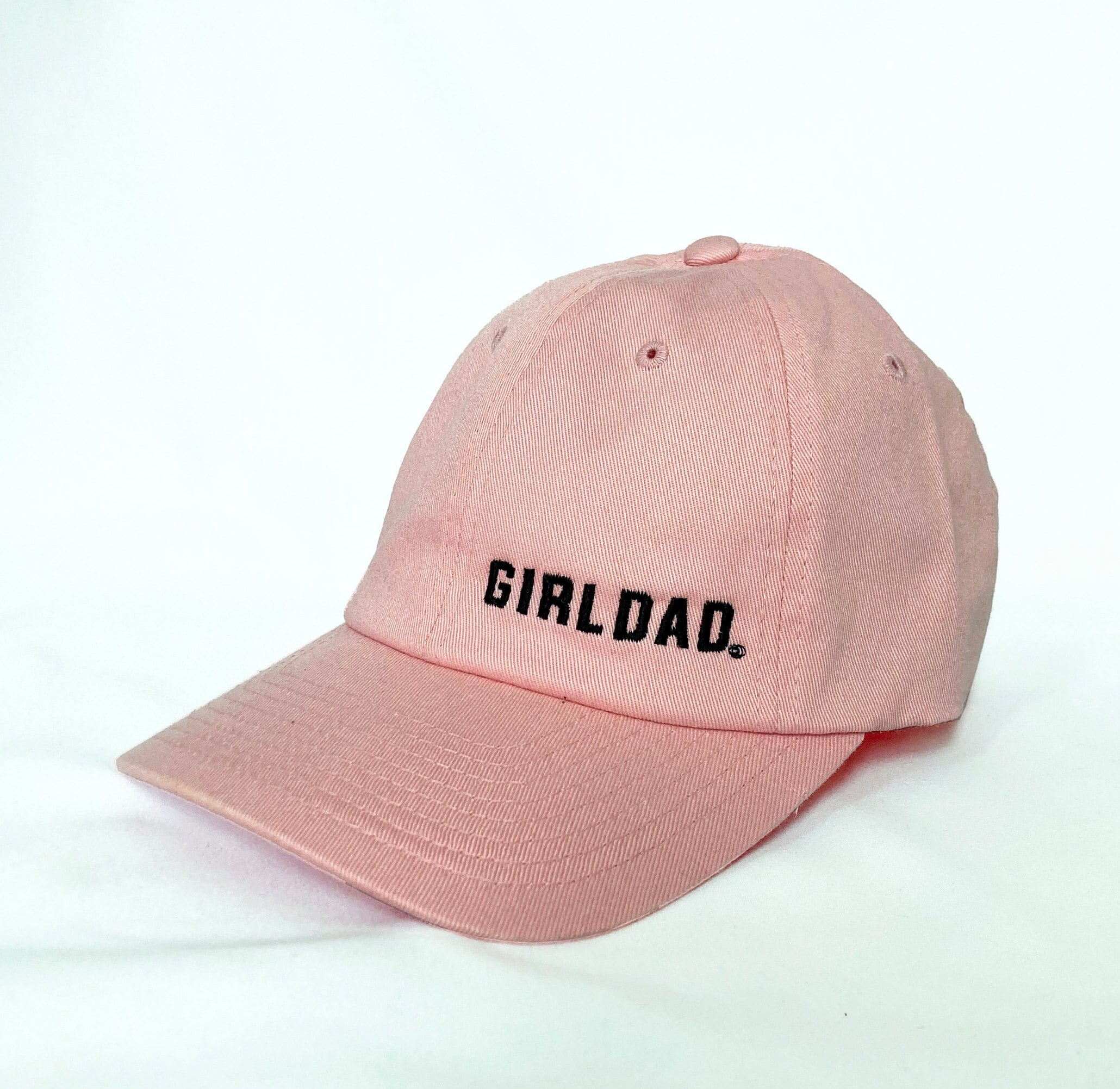 Girldad®  Pink/Black Unstructured Embroidered Flexfit Hat