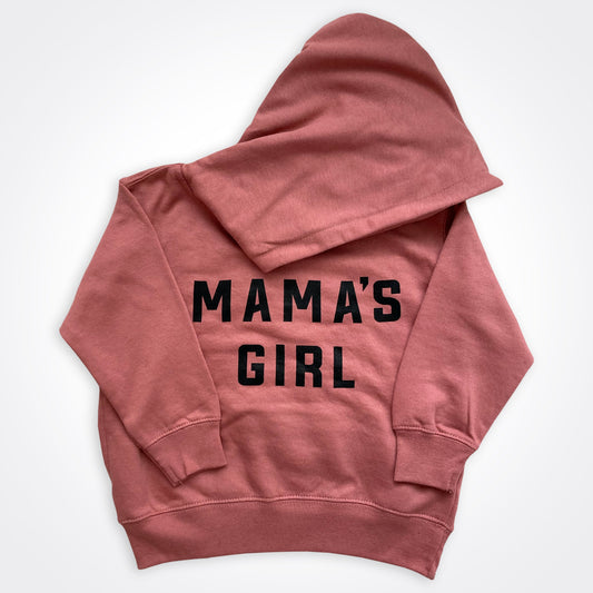Mama's Girl Blush Frost Hoodie Sweatshirt Matching Mama's Girl & Girlmom Shirt
