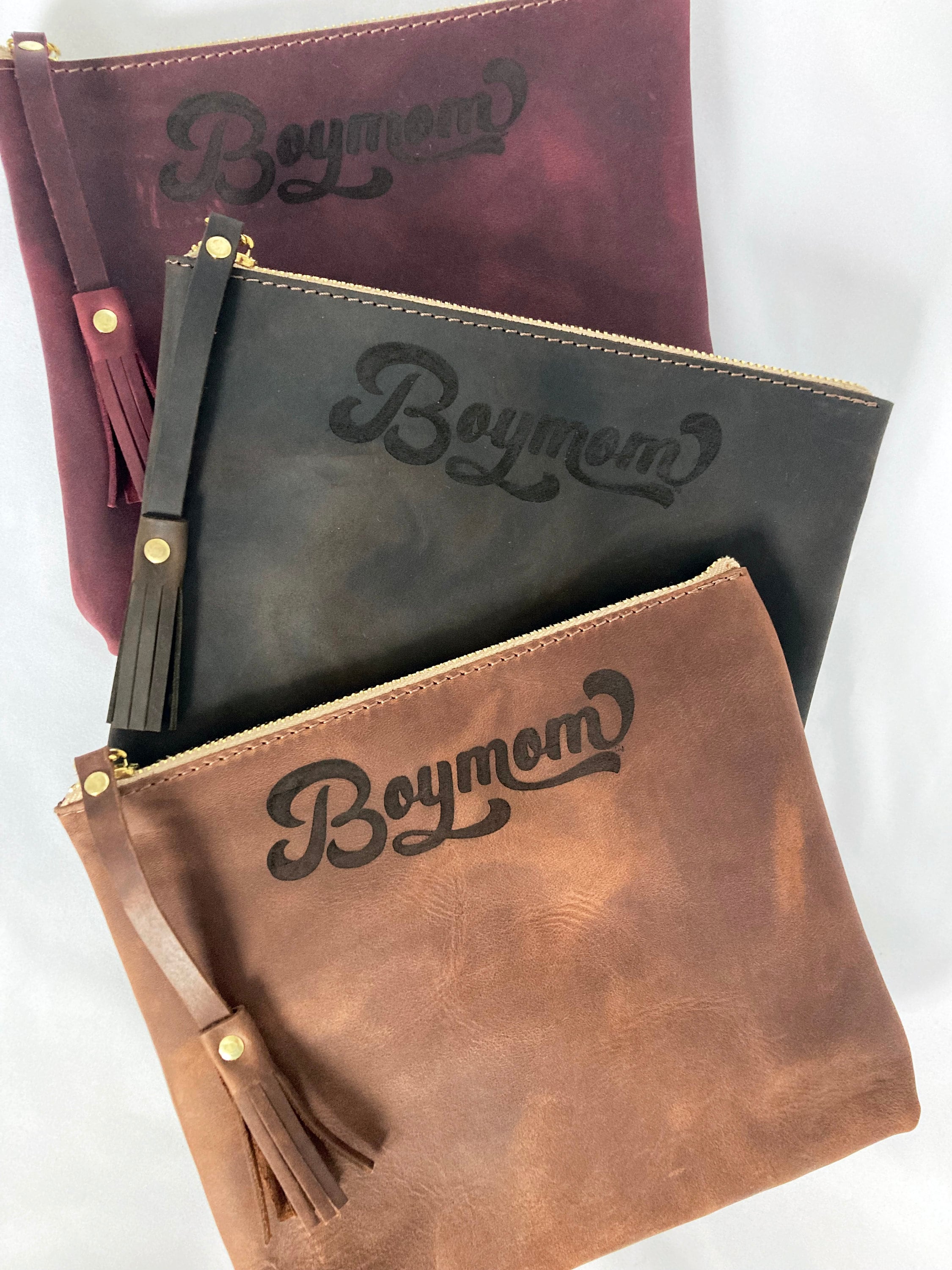 Boymom® Leather Pouch Retro Large