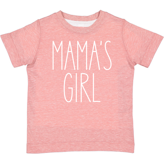 Mama's Girl Pink Toddler and Youth Tees