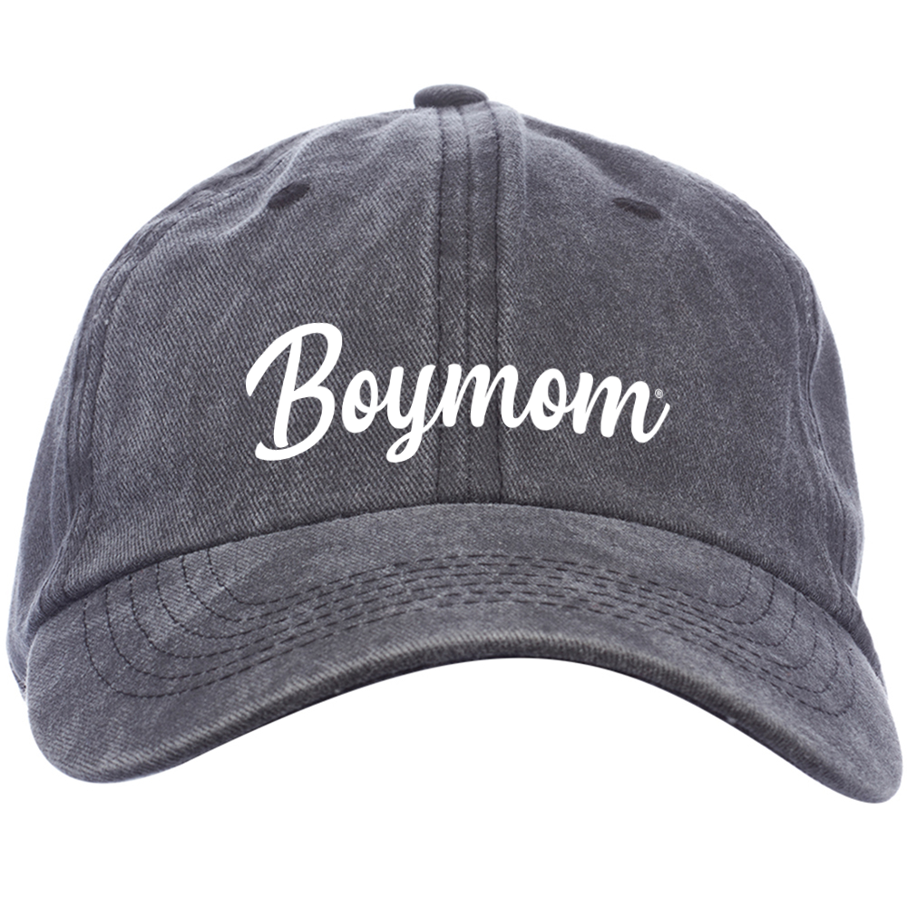 Boymom Dark Grey Pigment Dyed Cap
